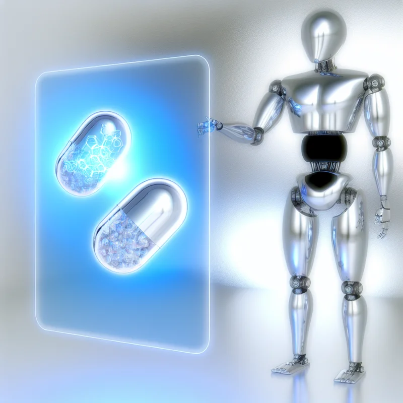 A visual representation of Revolutionizing Pharmaceuticals: The Role of Artificial Intelligence featuring AI technologies and industry-specific elements.