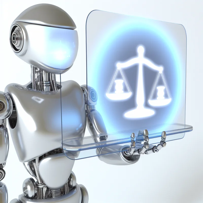 A visual representation of Revolutionizing Legal Services: The Role of AI in Modern Law Firms featuring AI technologies and industry-specific elements.